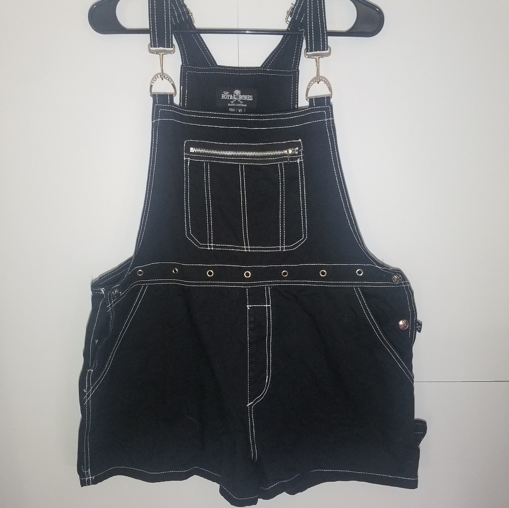 Royal Bones By Tripp Shortalls Size XL